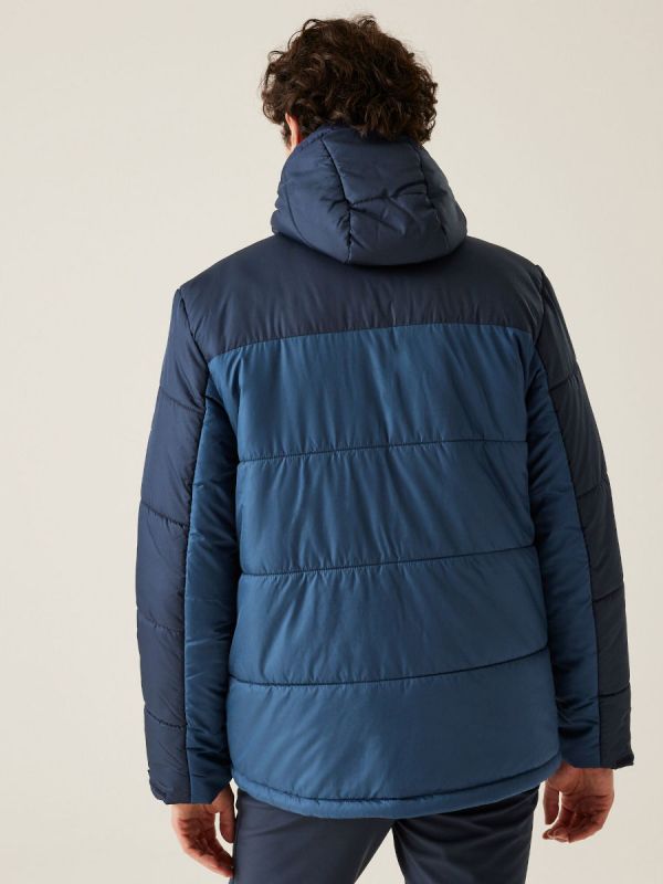 Granatowa kurtka zimowa Regatta Nevado Ocieplana