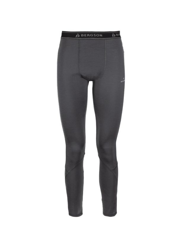 Legginsy męskie termo Bergson Lanapura Merino