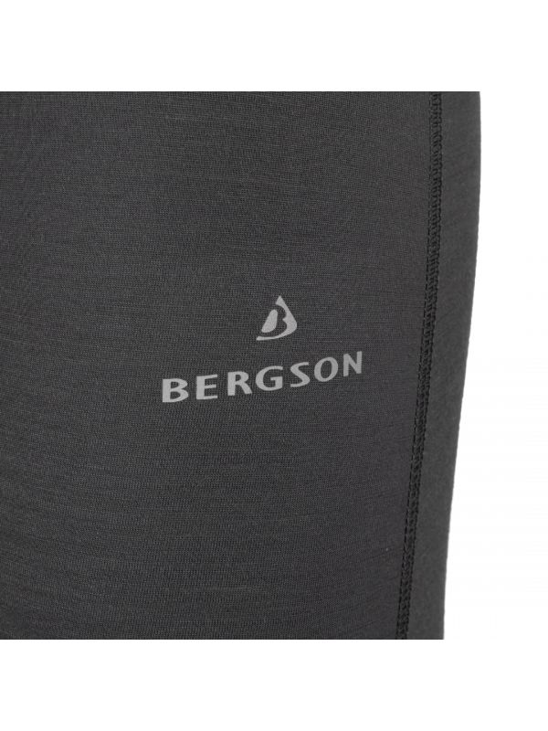 Legginsy męskie termo Bergson Lanapura Merino