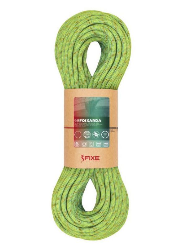 Lina dynamiczna FIXE Foixarda 9,8 lina 50m Green