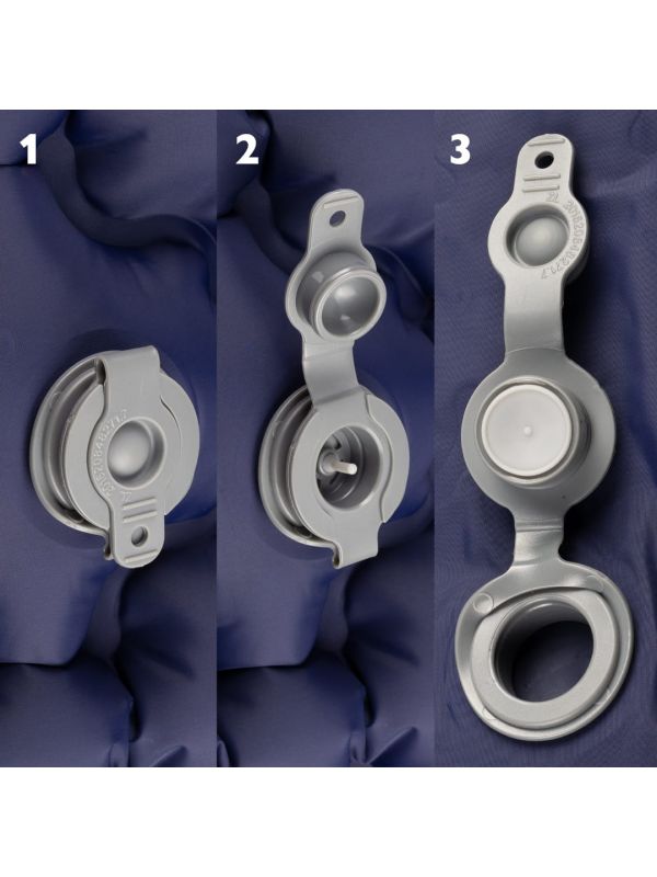 Materac dmuchany jednoosobowy Bergson Airlite