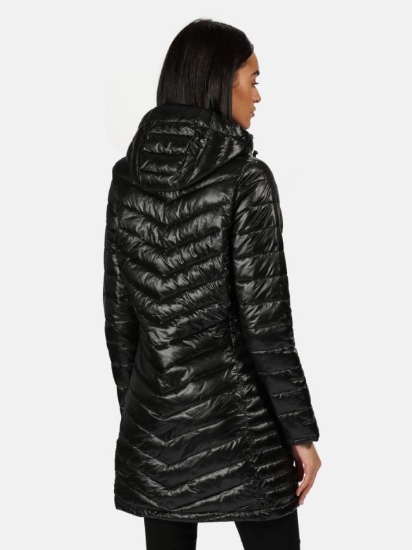 Czarny płaszczyk pikowany Regatta Andel