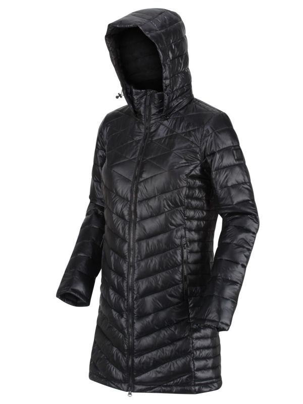 Czarny płaszczyk pikowany Regatta Andel