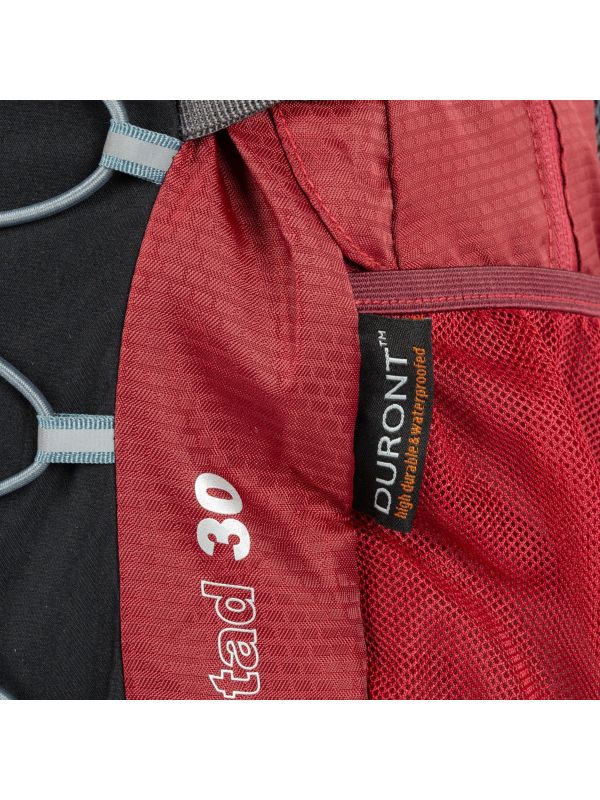 Czerwony plecak z miejscem na laptop Bergson Grimstad 30