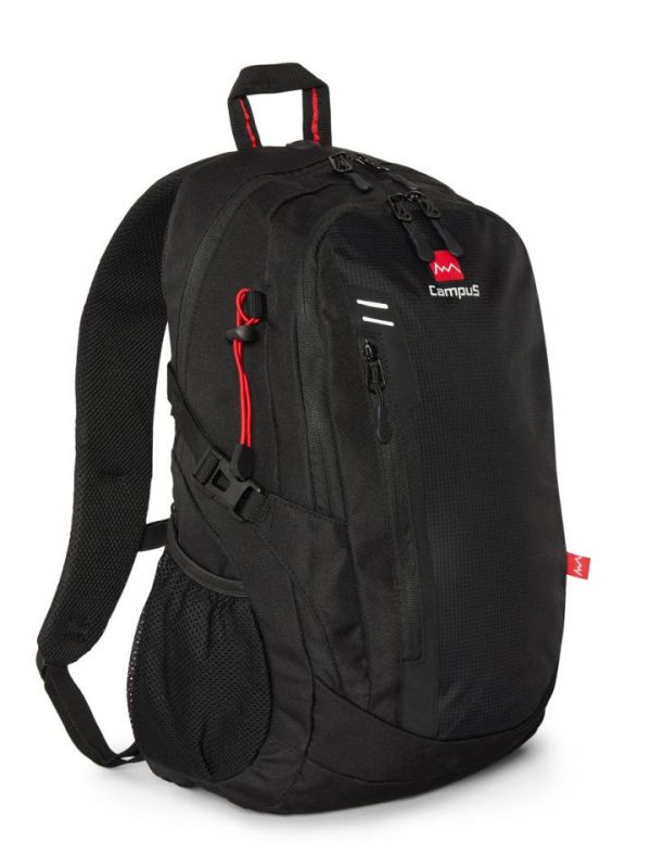 Czarny plecak na wycieczkę i do miasta Campus Donard 25l