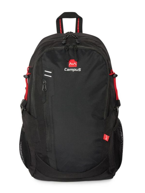 Czarny plecak na wycieczkę i do miasta Campus Donard 25l
