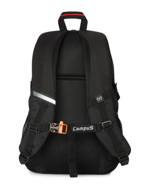 Czarny plecak na wycieczkę i do miasta Campus Donard 25l