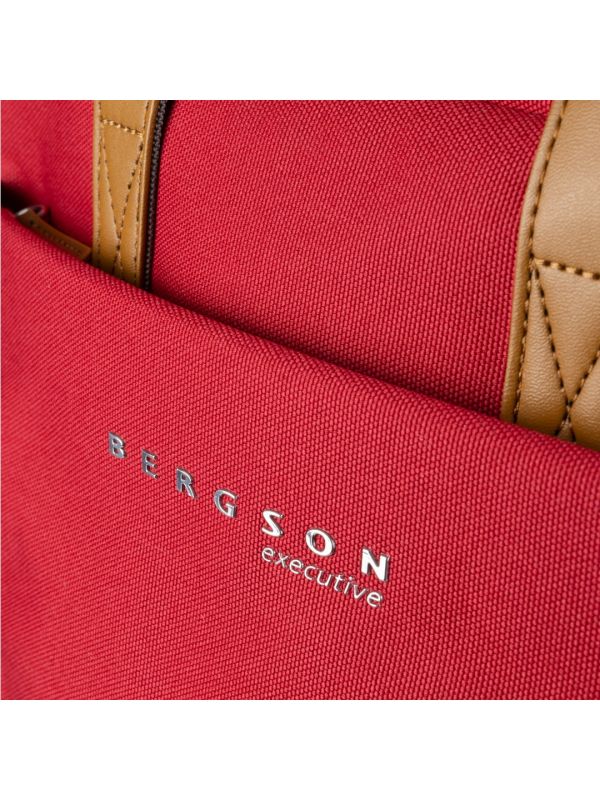 Stylowy plecak torba miejska Bergson Citypulse 14L Red