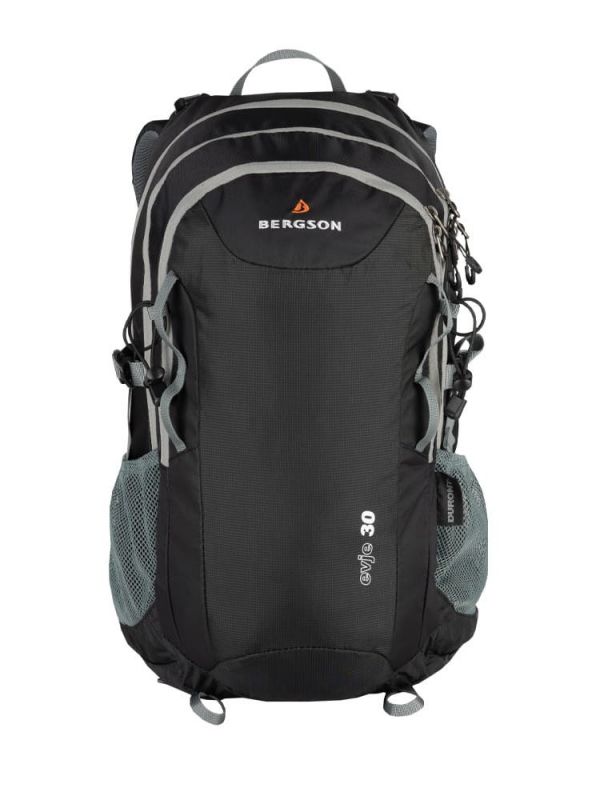 Czarny plecak turystyczno-miejski Bergson Evje 30l