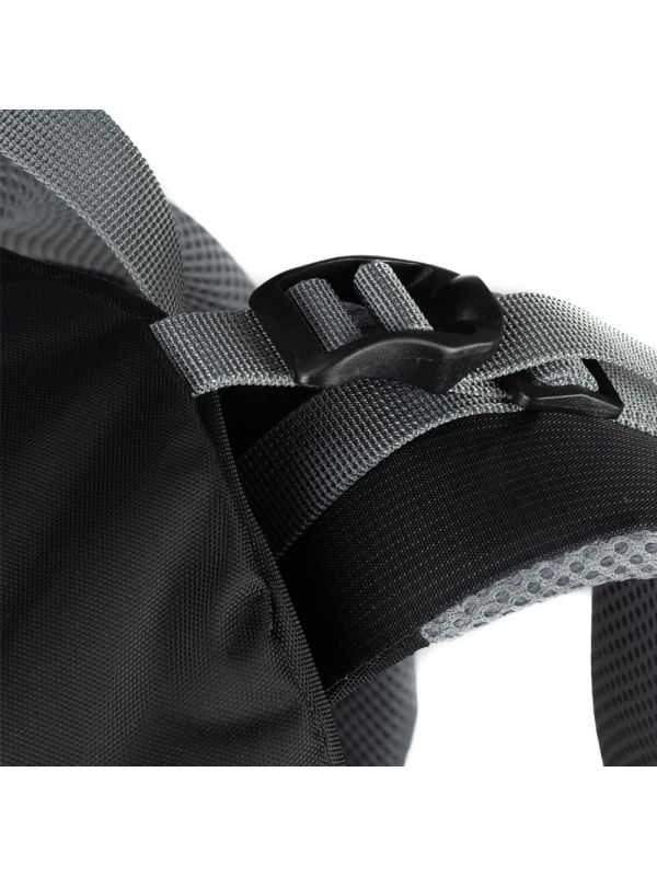 Czarny plecak turystyczno-miejski Bergson Evje 30l