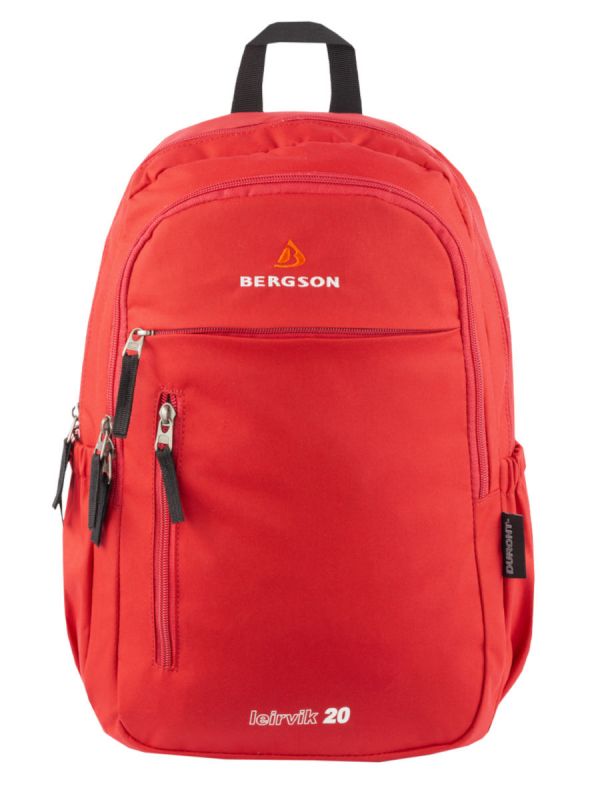Plecak miejski Leirvik Red Bergson