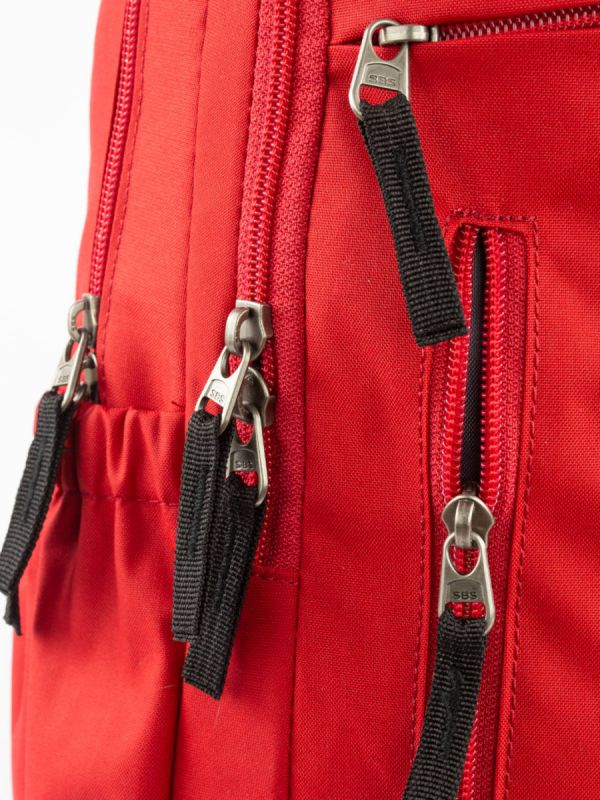 Plecak miejski Leirvik Red Bergson