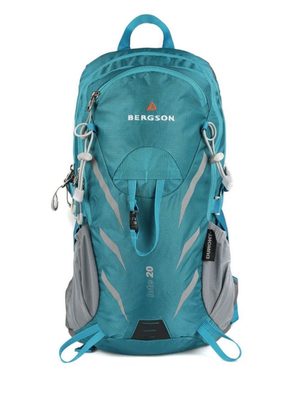 Turkusowy plecak wycieczkowy Bergson Lote Air Flex