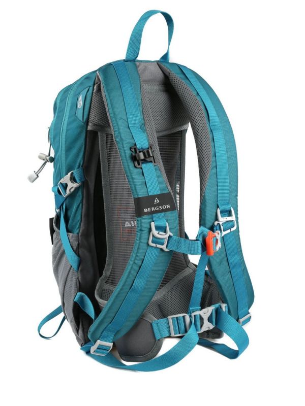 Turkusowy plecak wycieczkowy Bergson Lote Air Flex