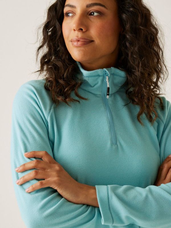 Damska bluza polarowa Regatta Montes kolor morski