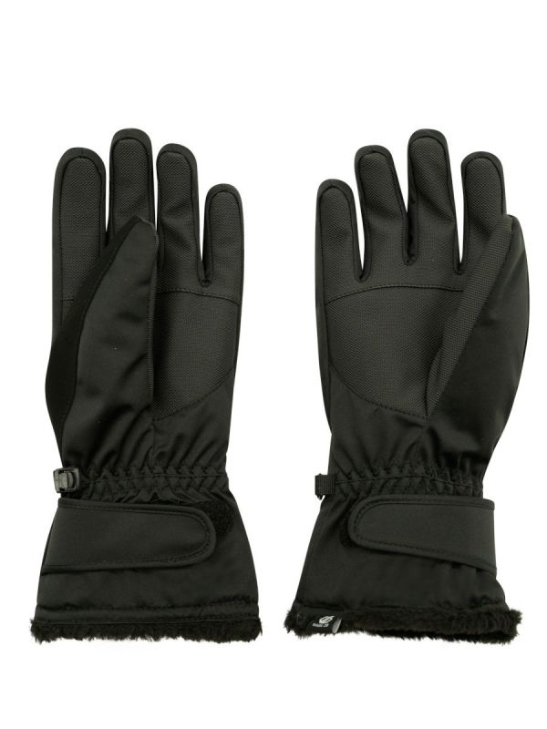 Czarne rękawice narciarskie damskie Dare 2b Iceberg