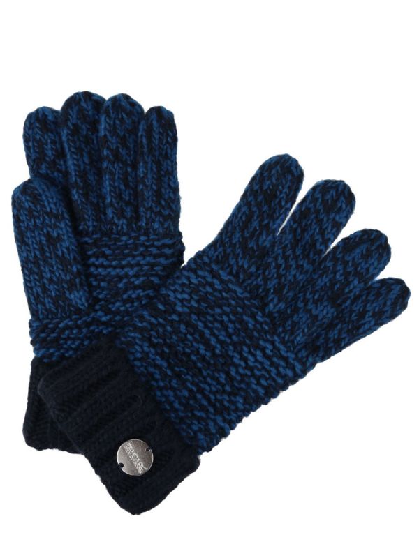Rękawice zimowe Regatta Frosty niebieskie