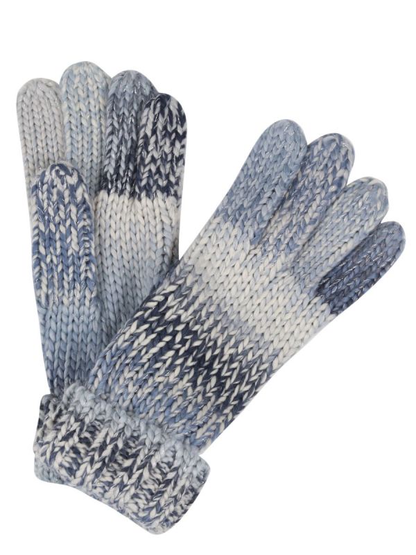 Niebieskie rękawiczki zimowe damskie Regatta Frosty