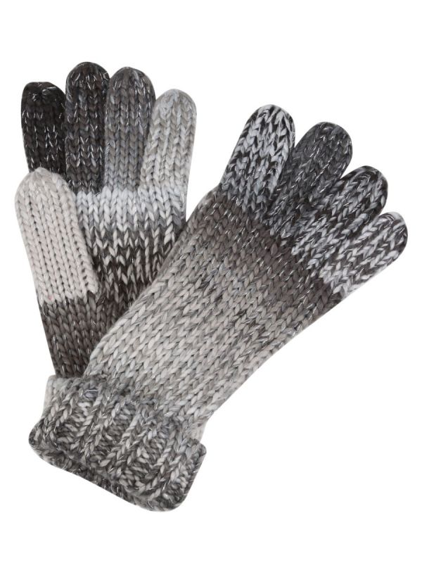 Czarne rękawiczki damskie Regatta Frosty