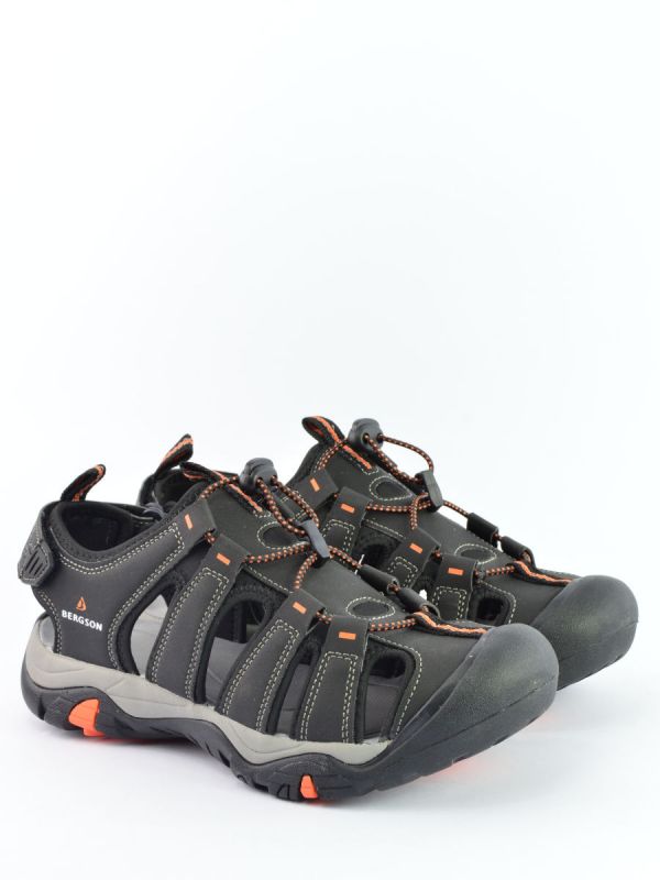 Sandały turystyczne zabudowane męskie Bergson Oti