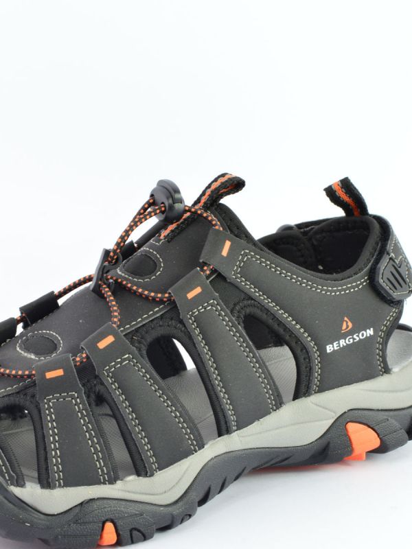Sandały turystyczne zabudowane męskie Bergson Oti