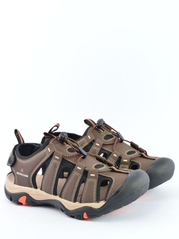Sandały męskie zabudowane Bergson Oti
