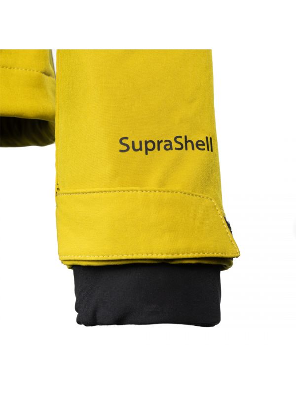 Żółta kurtka softshellowa Bergson Vara Suprashell