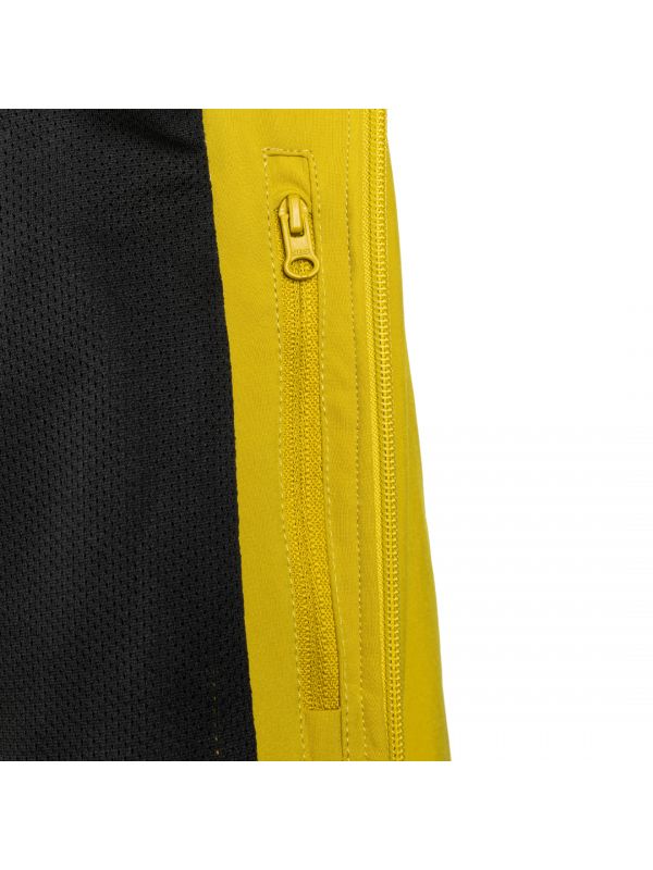 Żółta kurtka softshellowa Bergson Vara Suprashell