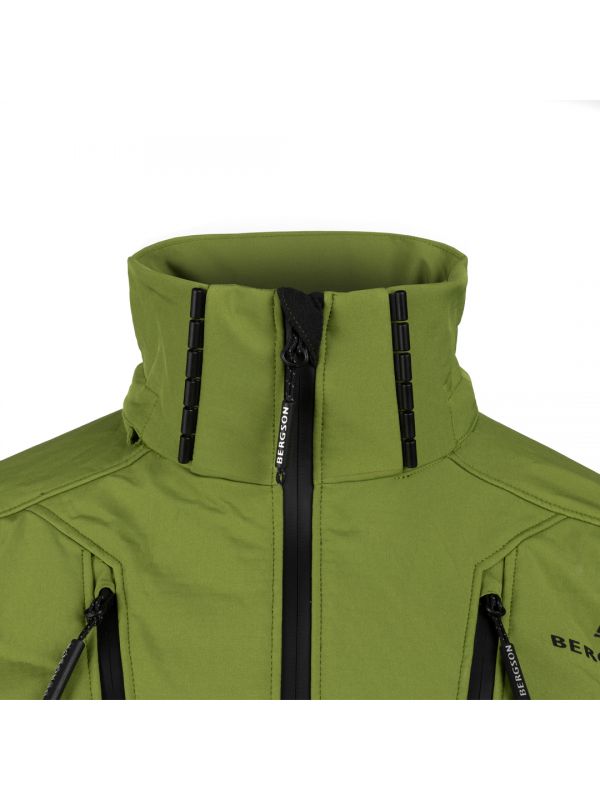 Męska kurtka z softshellu Bergson Vara