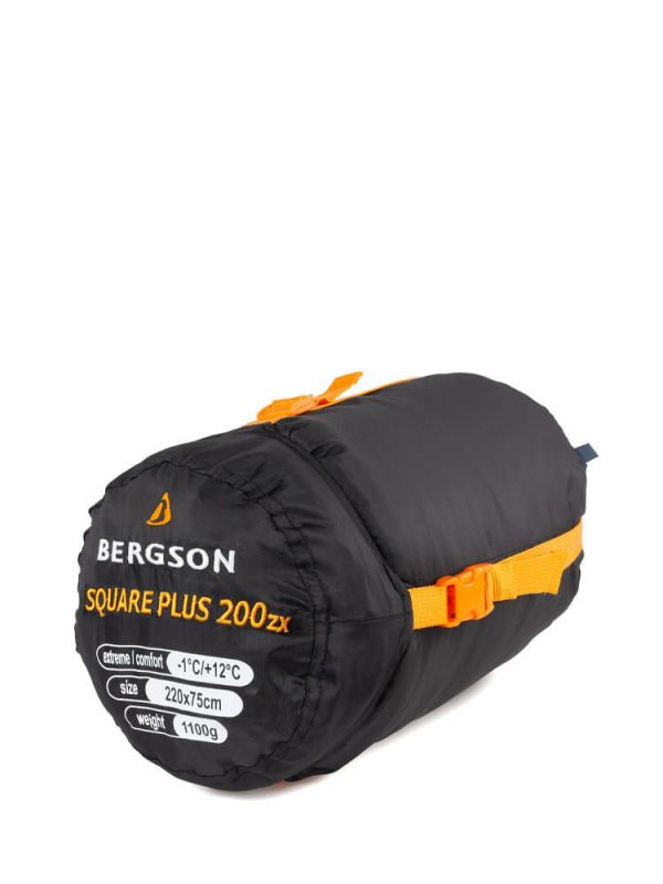 Komfortowy śpiwór koperta Bergson Square 200 Plus ZX