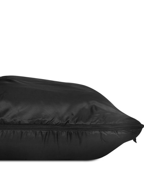 Czarny śpiwór Campus Cougar 350 Lewy