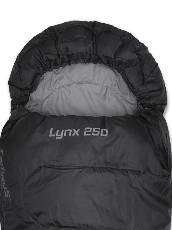 Śpiwór Campus Lynx 250 Mumia Kaptur Lewy