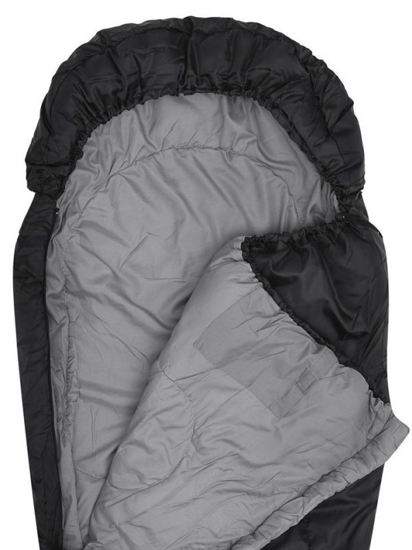 Śpiwór Campus Lynx 250 Mumia Kaptur Lewy