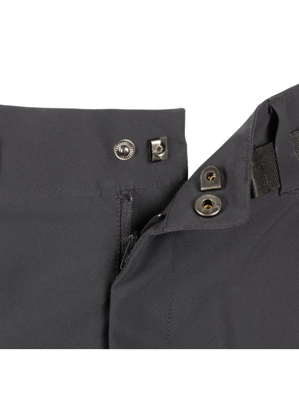 Grafitowe spodnie trekkingowe Bergson Stello