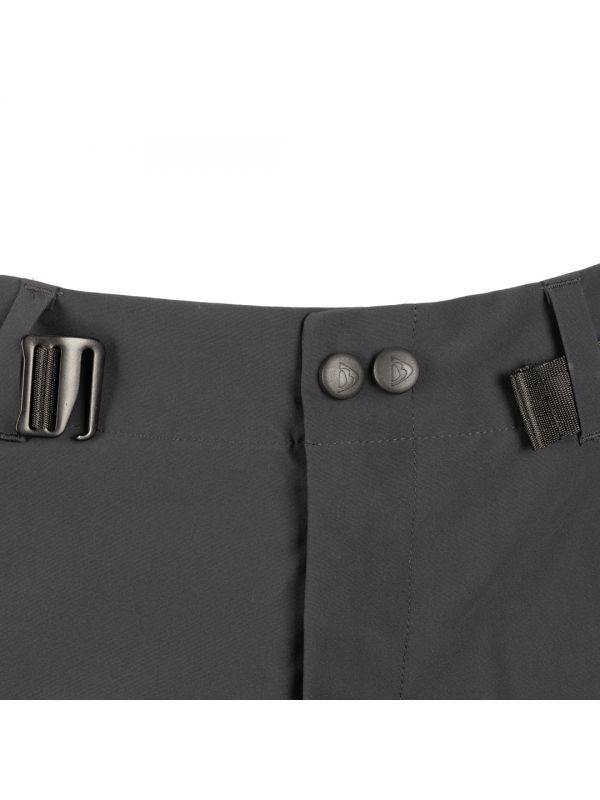 Grafitowe spodnie trekkingowe Bergson Stello