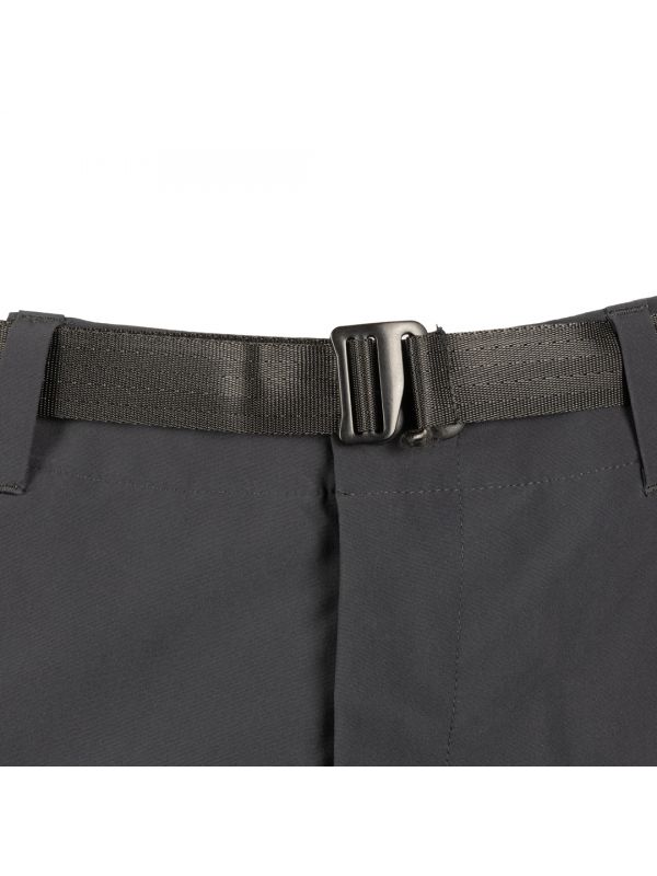 Grafitowe spodnie trekkingowe Bergson Stello