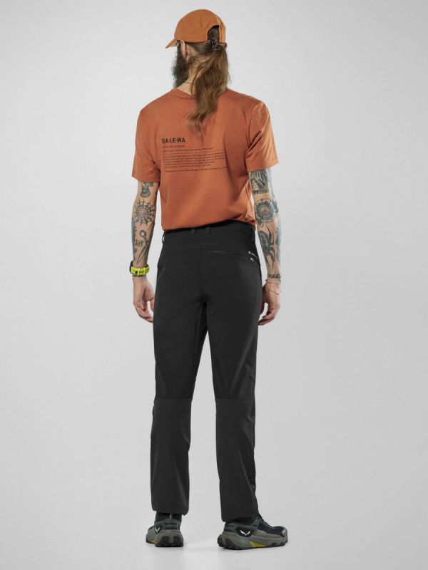 Ciepłe spodnie softshellowe Salewa Dolomia