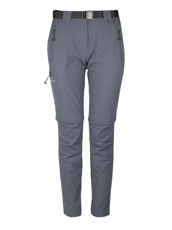 Damskie spodnie 2w1 Bergson Snasa NS 4Way Zip-Off
