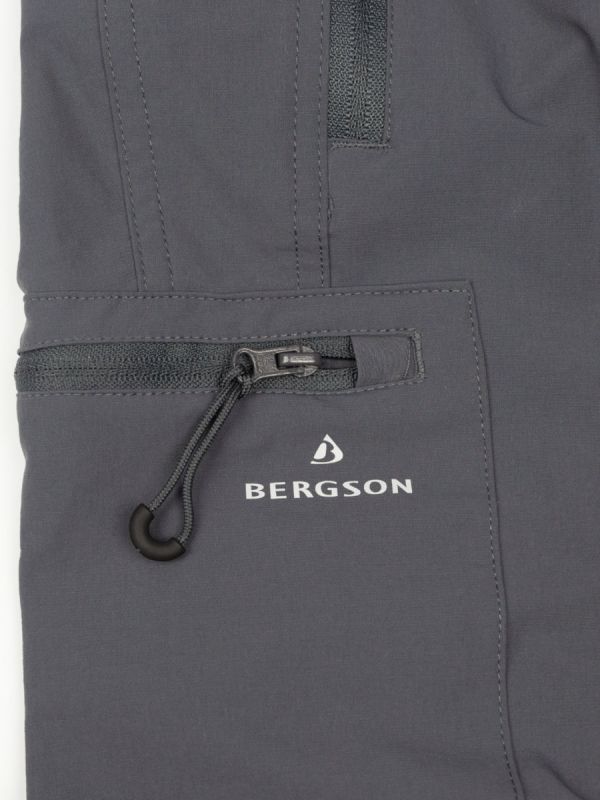 Damskie spodnie 2w1 Bergson Snasa NS 4Way Zip-Off