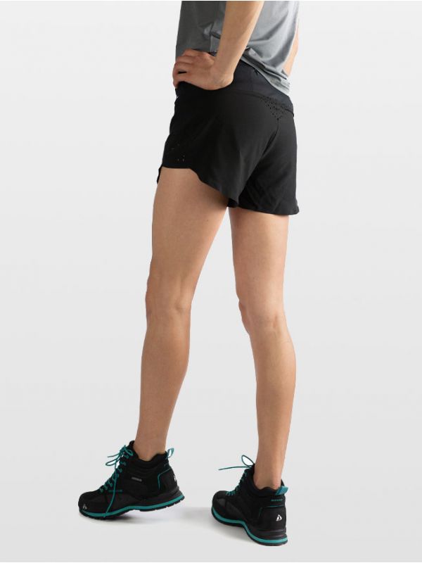 Damskie szorty sportowe Bergson Valtra Stretch