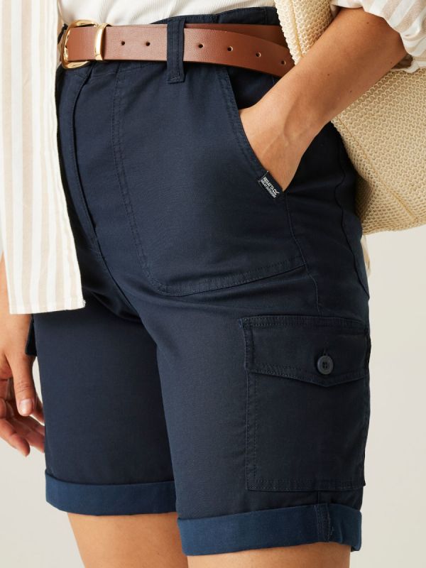 Szorty damskie bojówki Regatta Shorebella