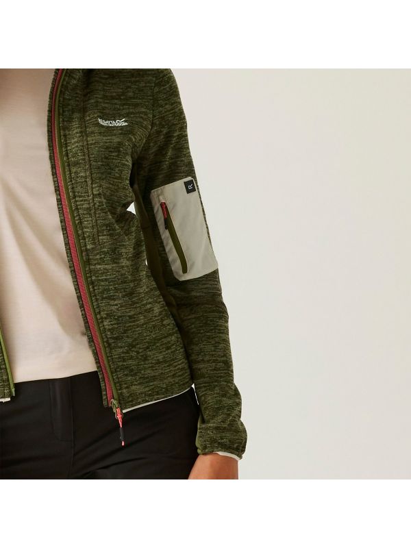 Ciepła bluza damska khaki Regatta Kemilia