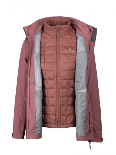 Kurtka wodoodporna + kurtka docieplająca Bergson Altira