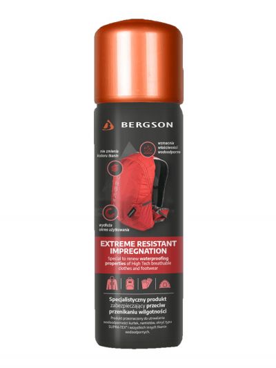 Impregnat w płynie do płukania Bergson Extreme Resistant Impregnation