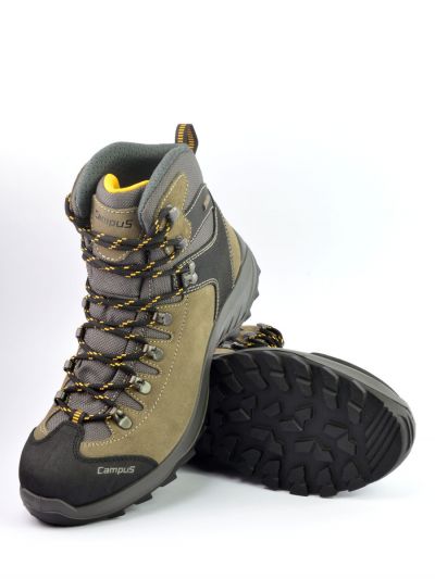 Brązowe skórzane buty górskie Campus Stigelos 2
