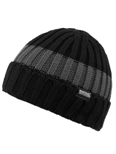 Czarna męska czapka zimowa Regatta Davion Hat