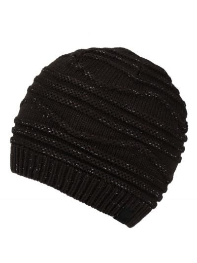 Czarna czapka damska Regatta Multimix