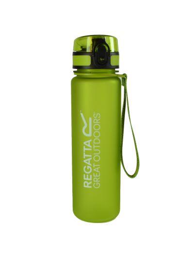 Zielona butelka turystyczna Bidon Regatta Tritan Flip 600ml