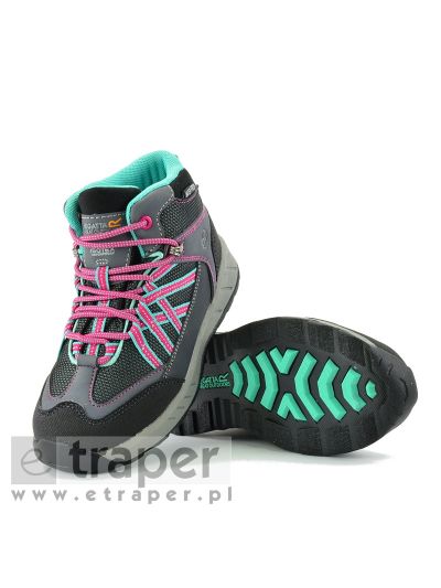 Wysokie buty dziecięce Regatta Samaris Wodoodporne