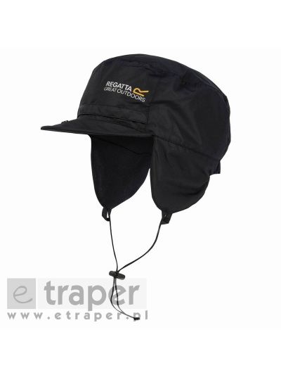 Nieprzemakalna czapka męska Regatta Padded Igniter Czarna